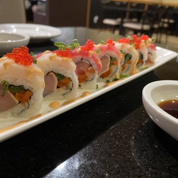 New Sakura - The Tuna fiesta roll - Japanese Near Me - Medford, Oregon New Sakura - The Tuna fiesta roll - Japanese Near Me - Medford, Oregon