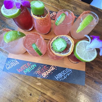 Finney's Crafthouse - Orange - Margarita flight - New American Near Me - Orange, California Finney's Crafthouse - Orange - Margarita flight - New American Near Me - Orange, California