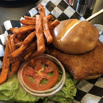 Kozak's Laketown Grill - Pork Tenderloin w/ Sweet potato fries - New American Near Me - Smithville, Missouri