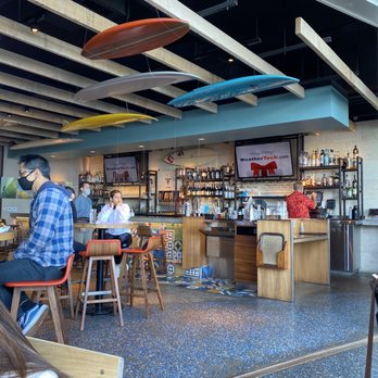 Duke's La Jolla - Open Dinning Area right next to bar - New American Near Me - La Jolla, California