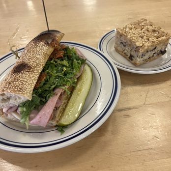 Publican Quality Meats - Italian Sub Sandwich and a S'mores Rice Krispy Treat - Butcher Near Me - Chicago, Illinois Publican Quality Meats - Italian Sub Sandwich and a S'mores Rice Krispy Treat - Butcher Near Me - Chicago, Illinois