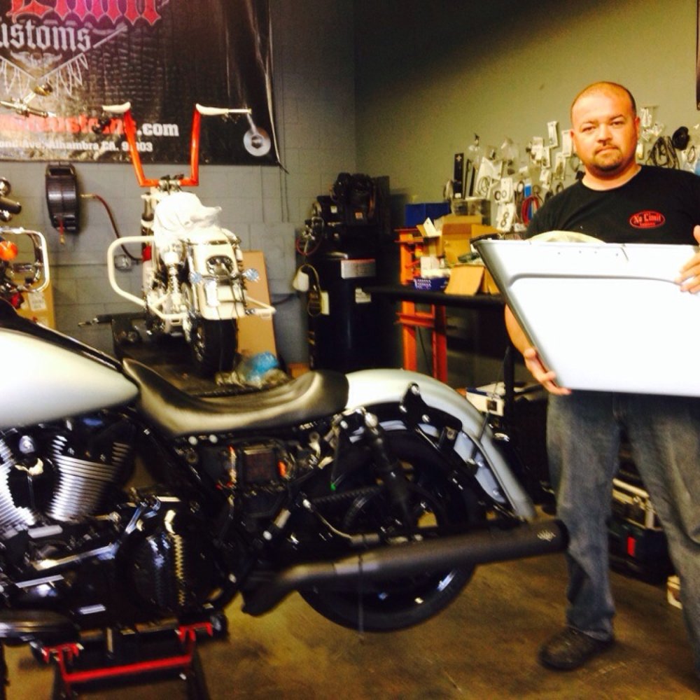 No Limit Kustoms - We have our in house paint dept. in the same facility for all your needs.. - Motorcycle Repair Near Me - Alhambra, California No Limit Kustoms - We have our in house paint dept. in the same facility for all your needs.. - Motorcycle Repair Near Me - Alhambra, California