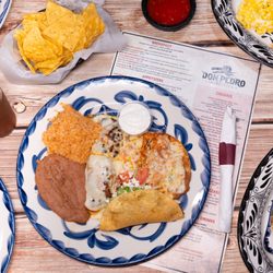 Taste the tradition at Don Pedro Bar and Grill., " A fiesta in every bite"