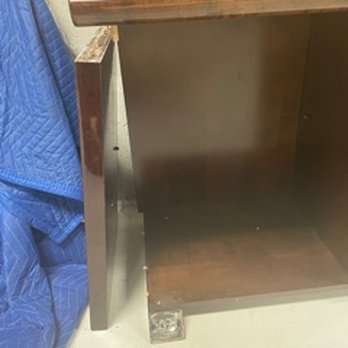 Mini Moves - More damage to the Credenza - Movers Near Me - Hillside, Illinois