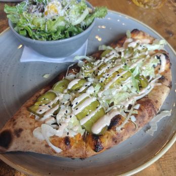 Industria Pizzeria + Bar - Industria Pizza and House Salad - Pizza Near Me - Mississauga, Ontario Industria Pizzeria + Bar - Industria Pizza and House Salad - Pizza Near Me - Mississauga, Ontario
