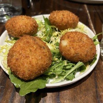 S.K.Y. - Black truffle croquettes - New American Near Me - Chicago, Illinois