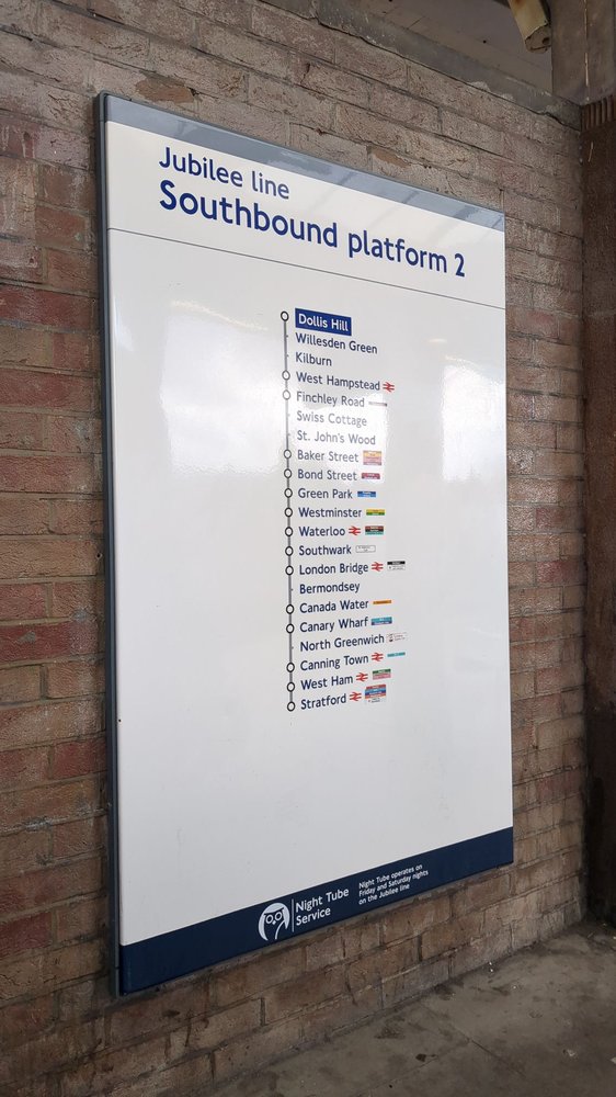 DOLLIS HILL STATION Hamilton Road, London, United Kingdom Train