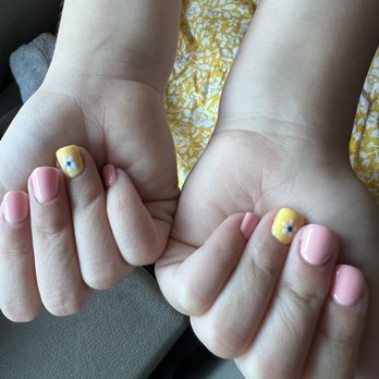 Luxury Nails & Spa - Easter nails with hand-painted flower - Nail Salons Near Me - Greenwood, Indiana Luxury Nails & Spa - Easter nails with hand-painted flower - Nail Salons Near Me - Greenwood, Indiana