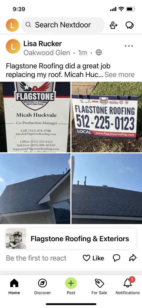 Slide of Flagstone Roofing & Exteriors