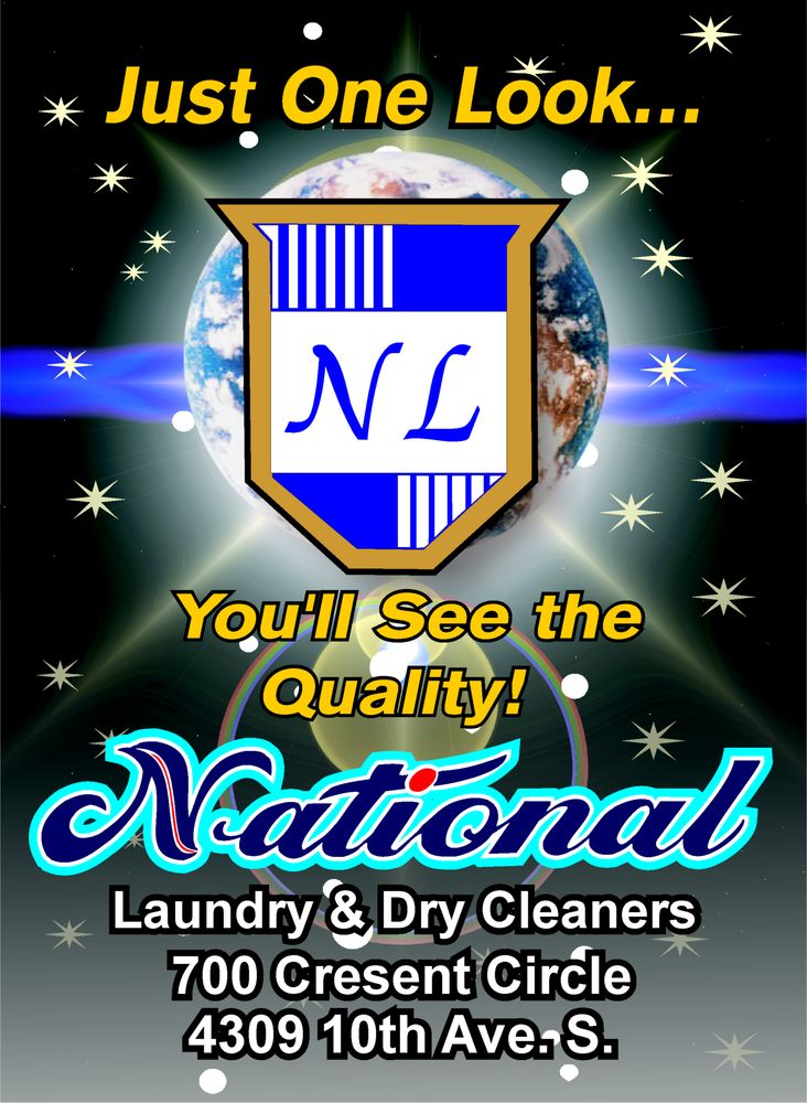 NATIONAL LAUNDRY & CLEANERS Updated September 2024 700 Crescent Cir, Great Falls, Montana