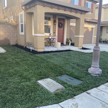 Vicente Tree Services and Landscape - This was after, all set and done! Very impressed. Everything leveled, irrigation working, and most importantly.... 1 type of grass! - Landscaping Near Me Vicente Tree Services and Landscape - This was after, all set and done! Very impressed. Everything leveled, irrigation working, and most importantly.... 1 type of grass! - Landscaping Near Me
