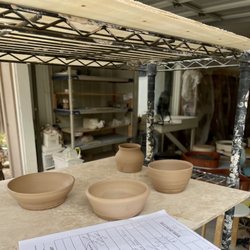 Firestick Pottery - These are the pieces Esteban helped me make. They will be glazed, finished, and shipped to me!