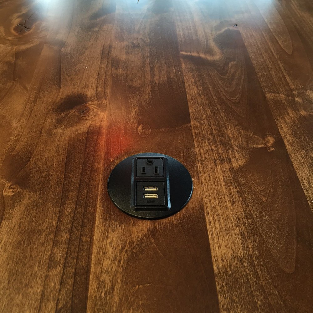 Tim Hortons - Outlets and charging stations built into tables. - Cafes Near Me - Raritan, New Jersey Tim Hortons - Outlets and charging stations built into tables. - Cafes Near Me - Raritan, New Jersey