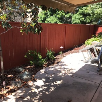 Joe The Painter - Fence painted by Joe - Painters Near Me - San Marcos, California Joe The Painter - Fence painted by Joe - Painters Near Me - San Marcos, California