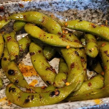 Akiko - Spicy garlic edamame - Japanese Near Me - Houston, Texas