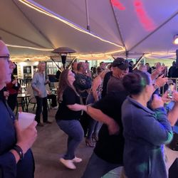 East Providence Yacht Club - Enjoying the music