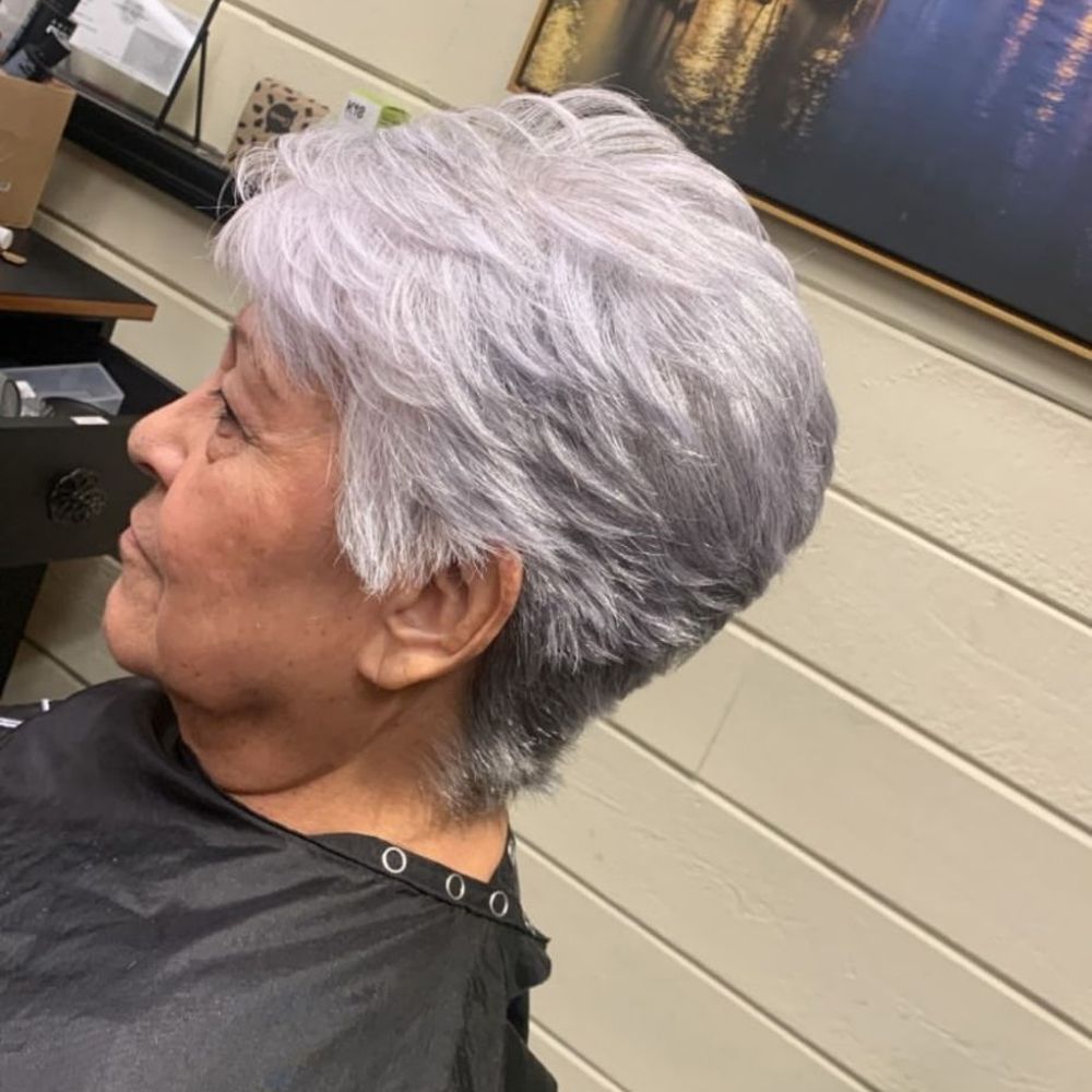 Short hair cut Short hair cut