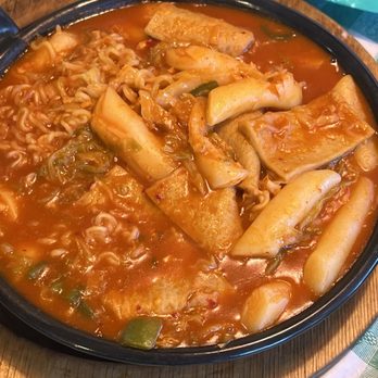 Old Time Noodle House - spicy rice cakes with ramen - Korean Near Me - Gardena, California Old Time Noodle House - spicy rice cakes with ramen - Korean Near Me - Gardena, California