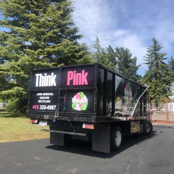 Think Pink And Green - Junk Removal & Hauling Near Me - Novato, California