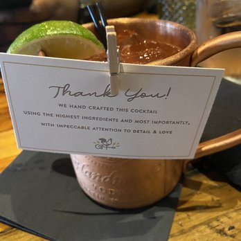 Ashling Kitchen and Bar - Raspberry Hendricks mule - New American Near Me - Crofton, Maryland Ashling Kitchen and Bar - Raspberry Hendricks mule - New American Near Me - Crofton, Maryland