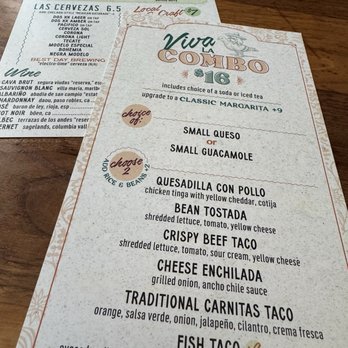 Blanco Cocina + Cantina - 3'26 - lunch special menu - Tacos Near Me - Phoenix, Arizona