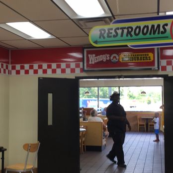 Wendy's - Entrance to Wendy's - Burgers Near Me - Winnsboro, South Carolina