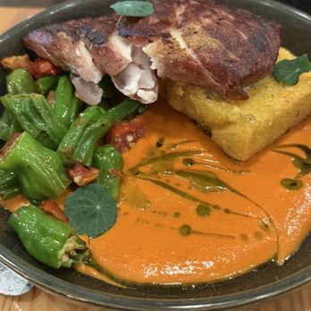 Three10 - Grouper/polenta. Just...WOW. - Seafood Near Me - Wilmington, North Carolina