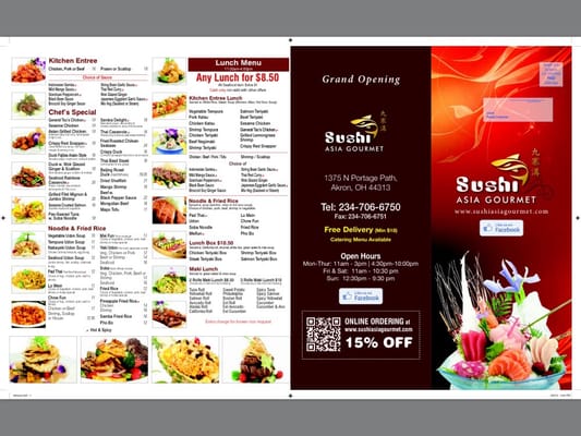 Menu photo 5 Sushi Asia Gourmet Akron, OH Menu photo 5 Sushi Asia Gourmet Akron, OH