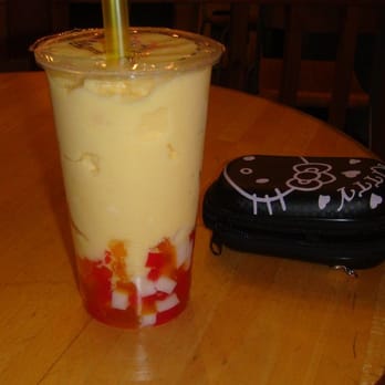 Oasis Tea Zone - passion fruit snow with rainbow jelly---do it! - Coffee & Tea Near Me - Seattle, Washington Oasis Tea Zone - passion fruit snow with rainbow jelly---do it! - Coffee & Tea Near Me - Seattle, Washington