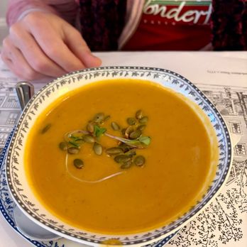 The Red Lion Inn - Pumpkin bisque - Hotels Near Me - Stockbridge, Massachusetts
