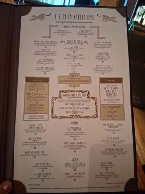 Menu photo 4 Filthy Animal Tempe, AZ Menu photo 4 Filthy Animal Tempe, AZ