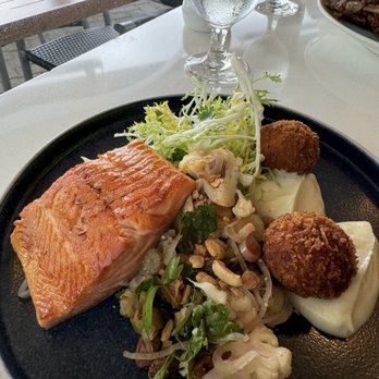 Dockside Restaurant - Steelhead Salmon ($32) - Seafood Near Me - Vancouver, British Columbia Dockside Restaurant - Steelhead Salmon ($32) - Seafood Near Me - Vancouver, British Columbia
