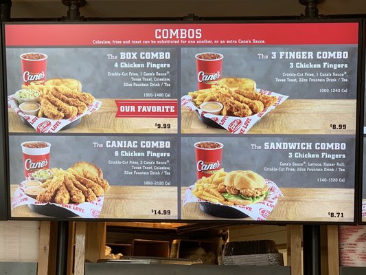 Menu photo 6 Raising Cane's Chicken Fingers Honolulu, HI Menu photo 6 Raising Cane's Chicken Fingers Honolulu, HI