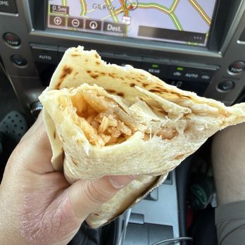 Lopez Taqueria 5 - A lot of tortilla and a little bit of rice. Rice & beans are the cheapest ingredients. Straight up scamming people. - Mexican Near Me - Gilroy, California