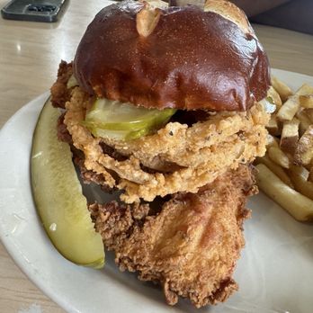 The Toasted Yolk Cafe - Fried Chicken Sandwich - Breakfast & Brunch Near Me - Beaumont, Texas The Toasted Yolk Cafe - Fried Chicken Sandwich - Breakfast & Brunch Near Me - Beaumont, Texas