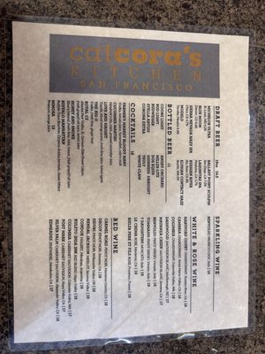 Menu photo 1 Cat Cora's Kitchen San Francisco, CA