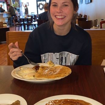 Em J's Cafe - Cinnamon roll pancakes - Breakfast & Brunch Near Me - Berwyn, Pennsylvania