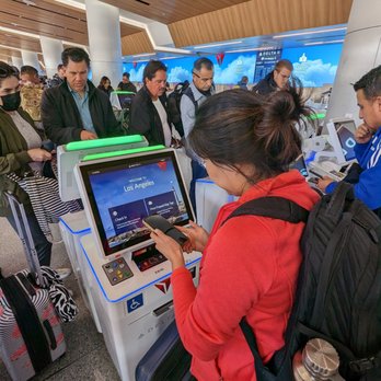 LAX Terminal 3 - Delta self check-in kiosks inside LAX Terminal 3. - Airport Terminals Near Me - Los Angeles, California
