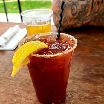 Ryderz Restaurant - Cowgirls Bloody Mary - New American Near Me - Oakdale, California