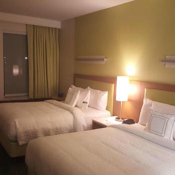 SpringHill Suites by Marriott Houston Westchase - Double queen-sized beds that aren't too hard or soft. - Hotels Near Me - Houston, Texas SpringHill Suites by Marriott Houston Westchase - Double queen-sized beds that aren't too hard or soft. - Hotels Near Me - Houston, Texas