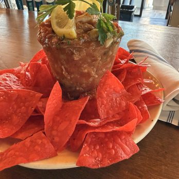 Brigantine - Portside Pier - This is the best appetizer. Seafood cocktail. - Seafood Near Me - San Diego, California
