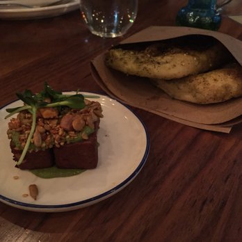 Sarma - kohlrabi fritters and table breads - Middle Eastern Near Me - Somerville, Massachusetts Sarma - kohlrabi fritters and table breads - Middle Eastern Near Me - Somerville, Massachusetts