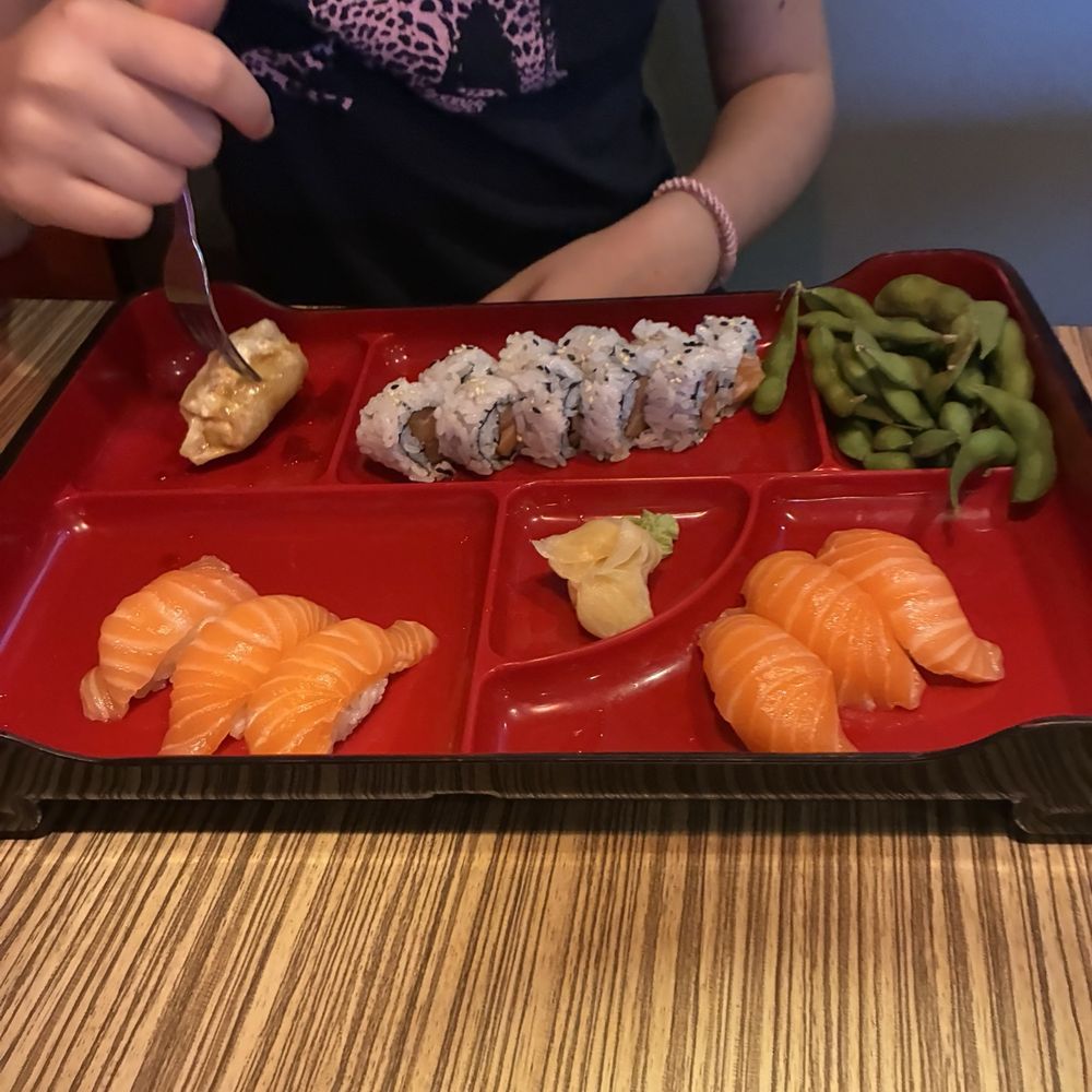 Noutta Sushi And Thai - Salmon sushi special 18.99 . My dining partner gave it a thumbs up - Sushi Bars Near Me - Delray Beach, Florida Noutta Sushi And Thai - Salmon sushi special 18.99 . My dining partner gave it a thumbs up - Sushi Bars Near Me - Delray Beach, Florida