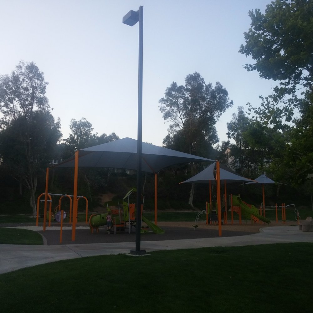 Cool colors on the playground Cool colors on the playground