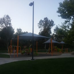 Cool colors on the playground Cool colors on the playground