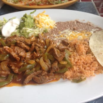 El Patron Mexican Restaurant - Steak fajita plate. - Mexican Near Me - Junction City, Oregon