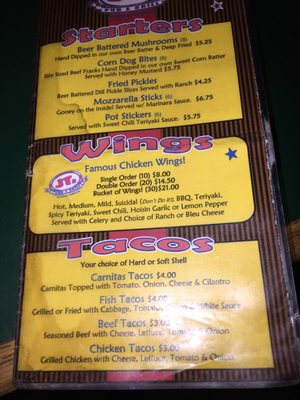 Menu photo 6 JT's Tavern San Diego, CA