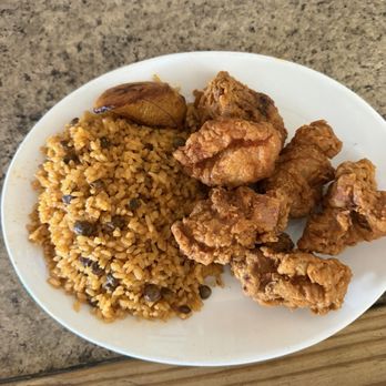 Zeny’s Restaurant - Chicken Chicharonnes with rice and beans. - Latin American Near Me - St Croix, Virgin Islands Zeny’s Restaurant - Chicken Chicharonnes with rice and beans. - Latin American Near Me - St Croix, Virgin Islands