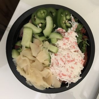 Poke King - Tuna, spicy tuna, and shrimp bowl. - Poke Near Me - Reno, Nevada Poke King - Tuna, spicy tuna, and shrimp bowl. - Poke Near Me - Reno, Nevada