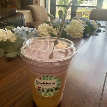 Cultivate Tea and Spice - Nectar & Bloom Latte - Cafes Near Me - St. Augustine, Florida